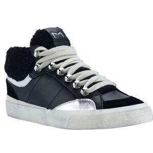 Marc Fisher Faux Fur Sneakers